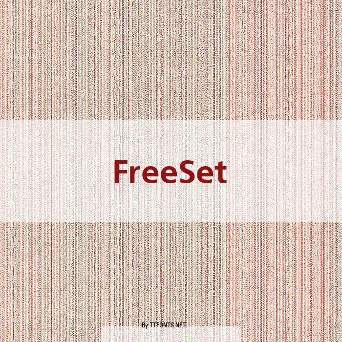 FreeSet example